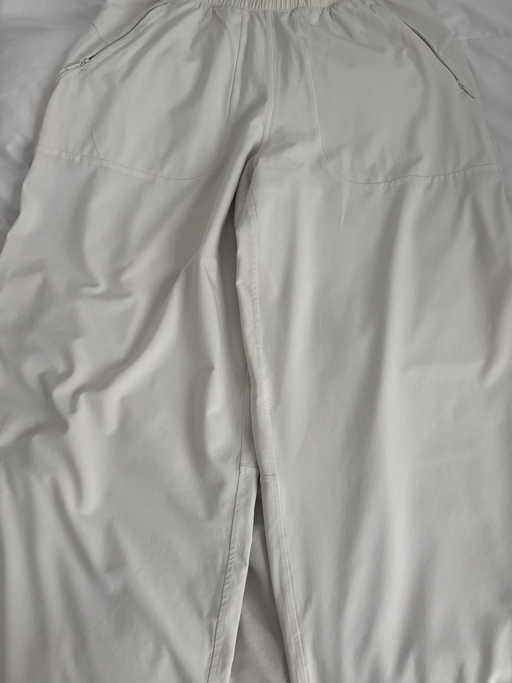 lululemon athletica Wide-Leg Pants in Light Gray